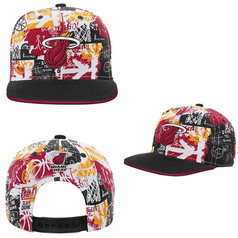 2025 NBA Miami Heat Hat TX2025030710->nba hats->Sports Caps